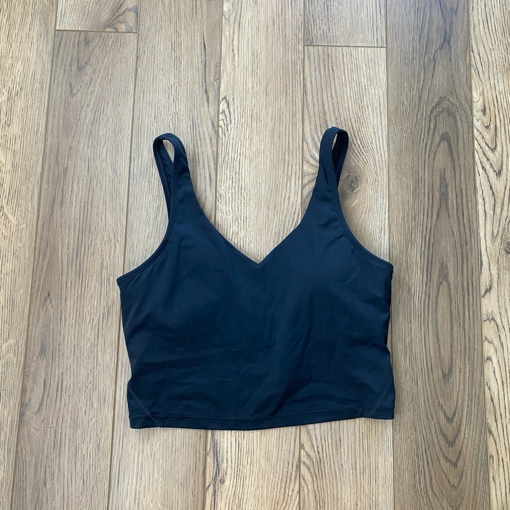 Black workout top | size medium